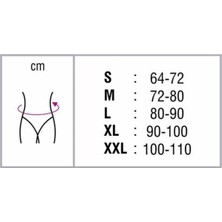 Orthocare Örme Lumbosakral Bel Korsesi (Çelik Balenli) 2910 Small