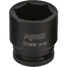 Rico 3/4” 6 Köşe Kısa Havalı Lokma 50MM