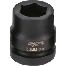 Rico 1” 6 Köşe Kısa Havalı Lokma 36MM