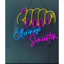 Dekoraven Ellerinizi Şımartın Neon Yazı Güzellik Merkezi  Tabela