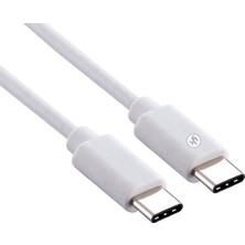 Type C PD usb c  erkek erkek hızlı şarj ve data kablosu 1m