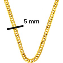 Bilezikci 22 Ayar Gurmet Altın Zincir - 55 cm
