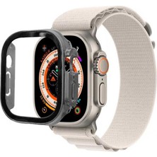 Nezih Case Apple Watch Ultra 49MM Uyumlu Hafif ve Kompakt Tasarım Sert Plastik Kasa Koruyucu