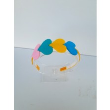 Kalben Accessories Tasarım Kalp Çocuk Saç Tacı, Çocuk Saç Taç, Çocuk Taç, Çocuk Saç Toka, Tarz Çocuk Taç