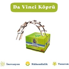 Fapatech Ahşap Da Vinci Köprü Stem Eğitim Seti Eğitici Oyuncak