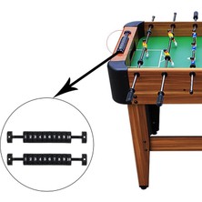 ST Decor 2x Foosball Skorlama Birimleri Oyun Skorbord Foosball Siyah (Yurt Dışından)