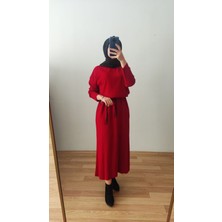 Still Butik Triko Uzun Tesettür Elbise ST2147