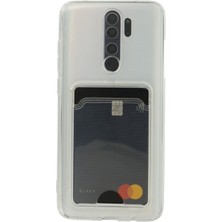 Casetify Xiaomi Redmi Note 8 Pro Kılıf Kart Şeffaf Silikon - Şeffaf