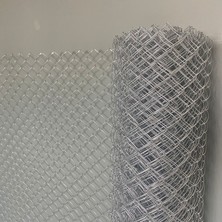 Cihan Çit Galvanizli Örgü Tel Bahçe Çiti - 2,00 mm Kalınlık 65x65 Göz Aralığı H:100 cm L:10 Metre