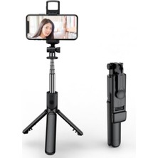 Tripod Bluetooth Kumandalı Üçü Birarada Selfie Çubuğu