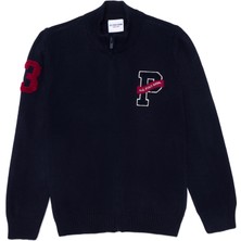 U.S. Polo Assn. Erkek Çocuk Lacivert Triko Hırka 50256171-VR033