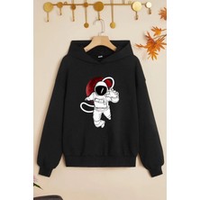 Trendypassion Çocuk Astronot Baskılı Sweatshirt