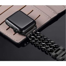 OMobile Apple Watch Ultra 49MM Kordon Cowboy Metal Strap Kayış