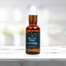 Scentfume Cocovanil Koku Difüzörü Esansı, Difüzör Parfümü, Ev Kokulandırma 30 ml