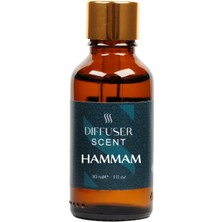 Scentfume Hammam Koku Difüzörü Esansı, Difüzör Parfümü, Ev Kokulandırma 30 ml