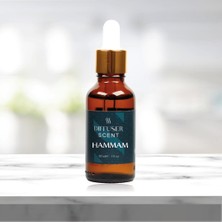 Scentfume Hammam Koku Difüzörü Esansı, Difüzör Parfümü, Ev Kokulandırma 30 ml