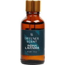 Scentfume Indian Lavander Koku Difüzörü Esansı, Difüzör Parfümü, Ev Kokulandırma 30 ml