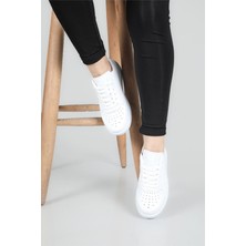 Beyaz Günlük Rahat Yürüyüş Unisex Spor Ayakkabı Air V2 Beyaz