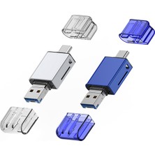 Ally USB 3.0+Type-C+Lightning Sd Kart Okuyucu - Hızlı Card Reader