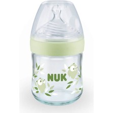 Nuk Nature Sense Isı Göstergeli Cam Biberon 120 ml Yeşil