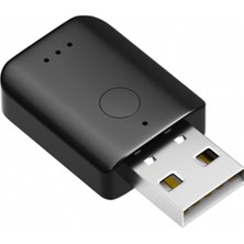 Ally T50 Bluetooth 5.1 USB Wireless Kablosuz Adaptör+Fm Transmitter