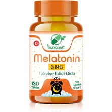 Yurdavit Melatonin 3 mg 120 Tablet