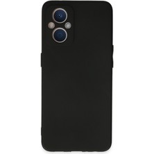 Happycase Oppo Reno 7 Lite Kılıf First Silikon - Siyah