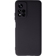 Happycase Xiaomi Redmi Note 11T Kılıf First Silikon - Siyah