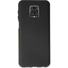 Happycase Xiaomi Redmi Note 9s Kılıf First Silikon - Siyah