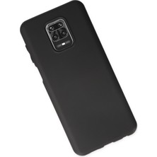 Happycase Xiaomi Redmi Note 9s Kılıf First Silikon - Siyah