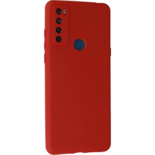 Happycase Tcl 20 Se Kılıf First Silikon - Kırmızı