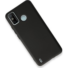 Happycase Tecno Spark 6 Go Kılıf First Silikon - Siyah