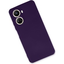 Happycase Huawei Nova 10 Se Kılıf First Silikon - Mürdüm