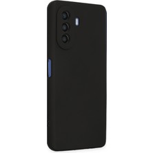 Happycase Huawei Nova Y70 Kılıf First Silikon - Siyah