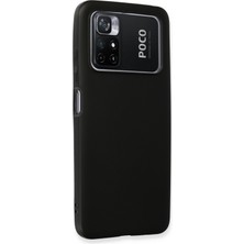 Happycase Xiaomi Poco M4 Pro 4g Kılıf First Silikon - Siyah