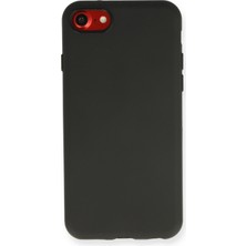 Happycase iPhone 7 Kılıf First Silikon - Siyah