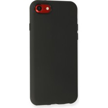 Happycase iPhone 7 Kılıf First Silikon - Siyah