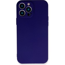 Happycase iPhone 13 Pro Kılıf First Silikon - Mavi