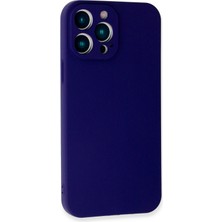 Happycase iPhone 13 Pro Kılıf First Silikon - Mavi