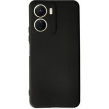 Happycase Vivo Y16 Kılıf First Silikon - Siyah