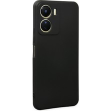 Happycase Vivo Y16 Kılıf First Silikon - Siyah