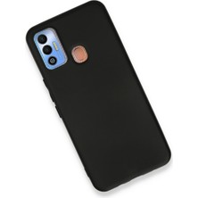 Happycase Tecno Spark 7t Kılıf First Silikon - Siyah