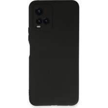 Happycase Vivo Y21S Kılıf First Silikon - Siyah