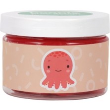 Bonnie Play Dough Bonimo Play Dough Doğal Oyun Hamuru - Red Octopus - NET150 gr