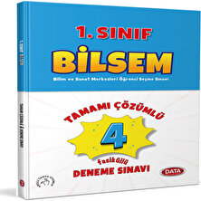 Data Yayınları 1. Sınıf Bilsem 3'lü Set