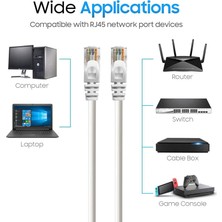 Wozlo Cat6 Ethernet Internet Lan Network Patch Kablo Fabrikasyon - 3 mt
