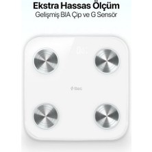 Ttec Sensi Yağ Ölçer ve Vücut Analizli Hassas Sensörlü Ak?