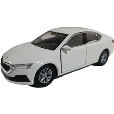 Hızır Skoda Octavıa Yeni Kasa Diecast Metal Araba Orjinal Çekbırak 12 cm