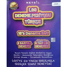 Bilfen Yayınları Netbil 8. Sınıf LGS Türkçe Deneme Periyodu - Yeni