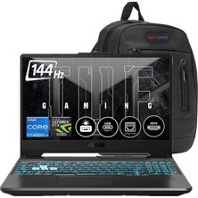 Asus Tuf F15 Gaming FX506HC-HN375 Intel Core I5 11400H 64GB 1tb SSD 4gb RTX3050 144Hz WINDOWS11PRO 15.6" Taşınabilir Bilgisayar HN37543+ZETTAÇANTA